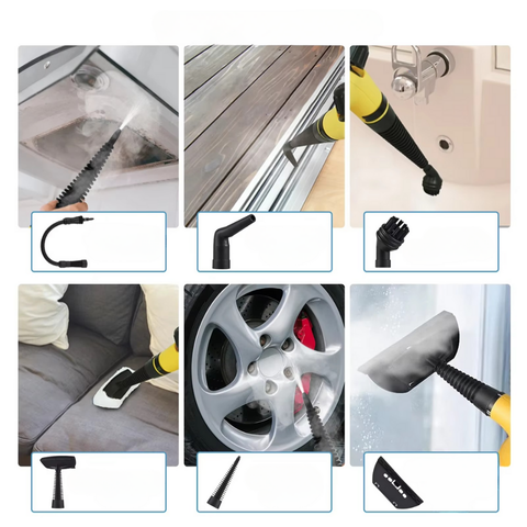 高圧スチームクリーナー — 効率的で多用途