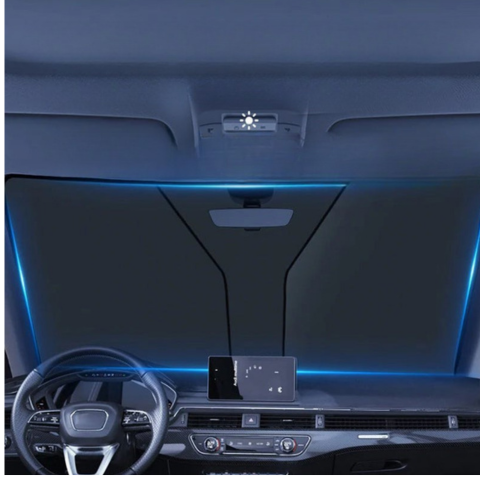 Parasolar retractabil pentru mașină – Instalare ușoară și eficientă