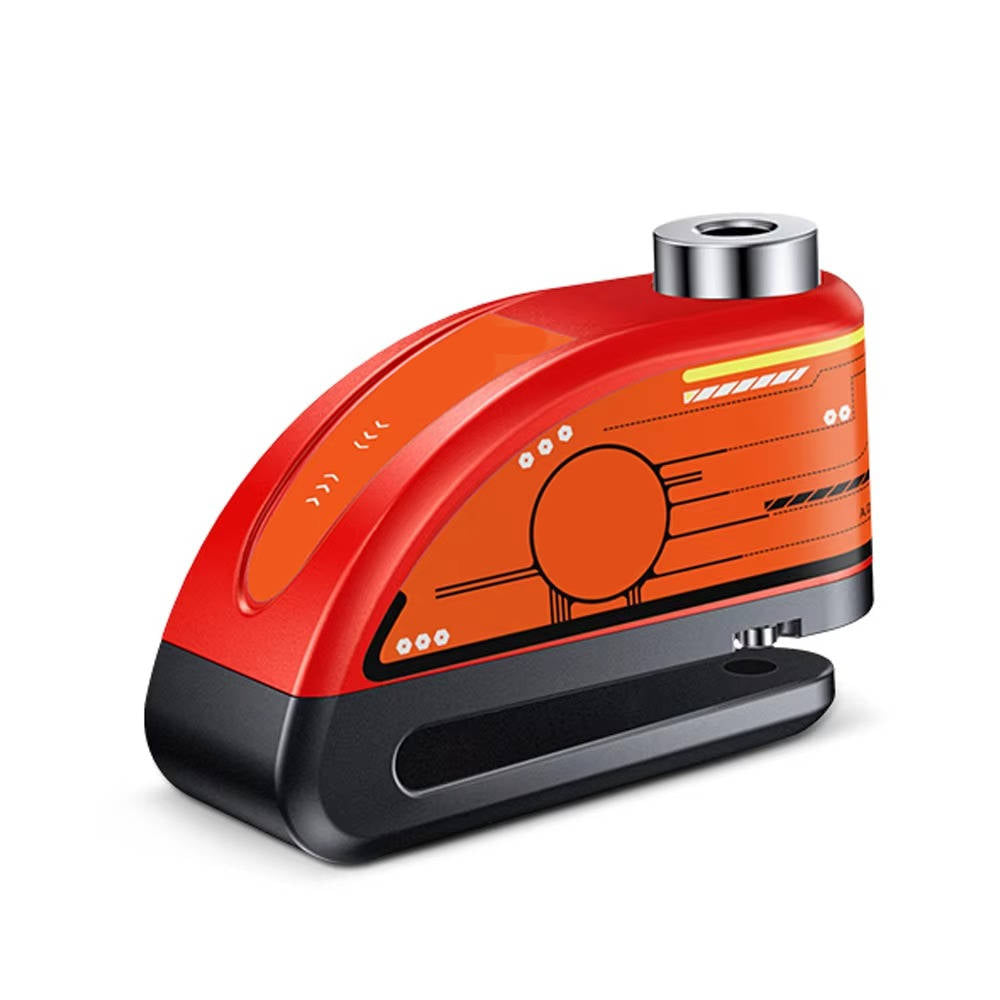 Moottoripyörän levyn varkaudenesto hälytyksellä - Parannettu turvallisuus ja voimakas äänimerkki