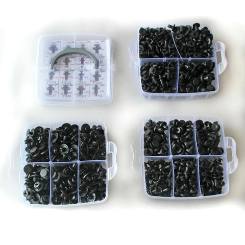 Kit Completo de Clips de Carrocería – Ideal para Reparaciones