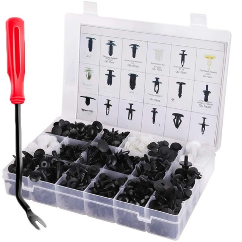Kit Completo de Clips de Carrocería – Ideal para Reparaciones