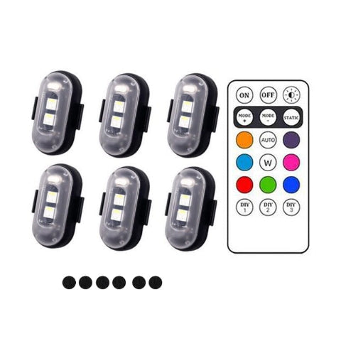 אור LED נגד התנגשות – רכיבה על אופניים ומנוע