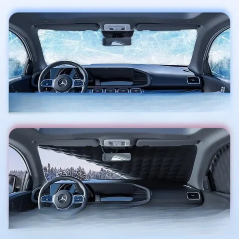 Auto Tuulilasin Suojus – Jäätymisen Estäjä Talvella, Lämpöä Estävä Kesällä