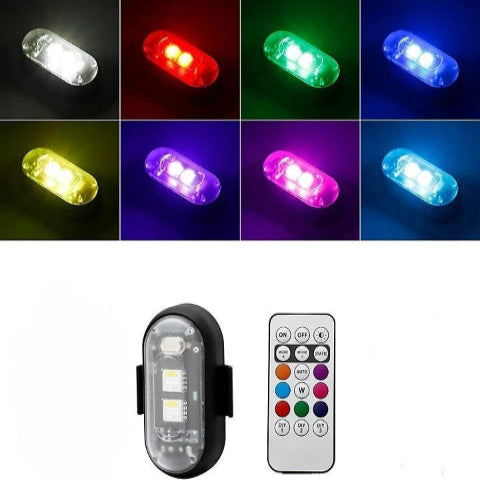 אור LED נגד התנגשות – רכיבה על אופניים ומנוע