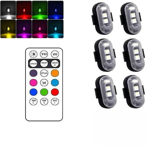 אור LED נגד התנגשות – רכיבה על אופניים ומנוע