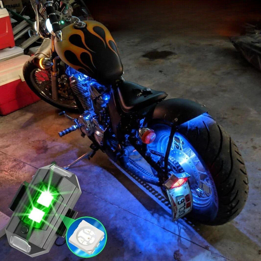 Lampy LED Antykolizyjne Do Motocykli – Bezpieczeństwo I Styl