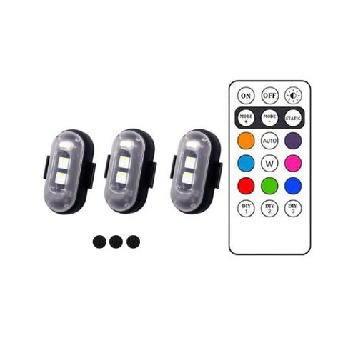 אור LED נגד התנגשות – רכיבה על אופניים ומנוע