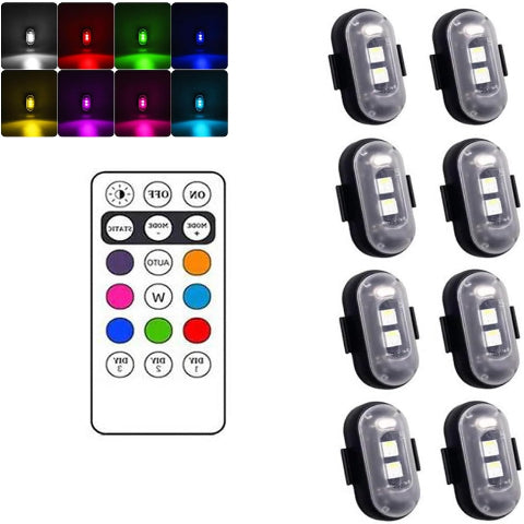 אור LED נגד התנגשות – רכיבה על אופניים ומנוע