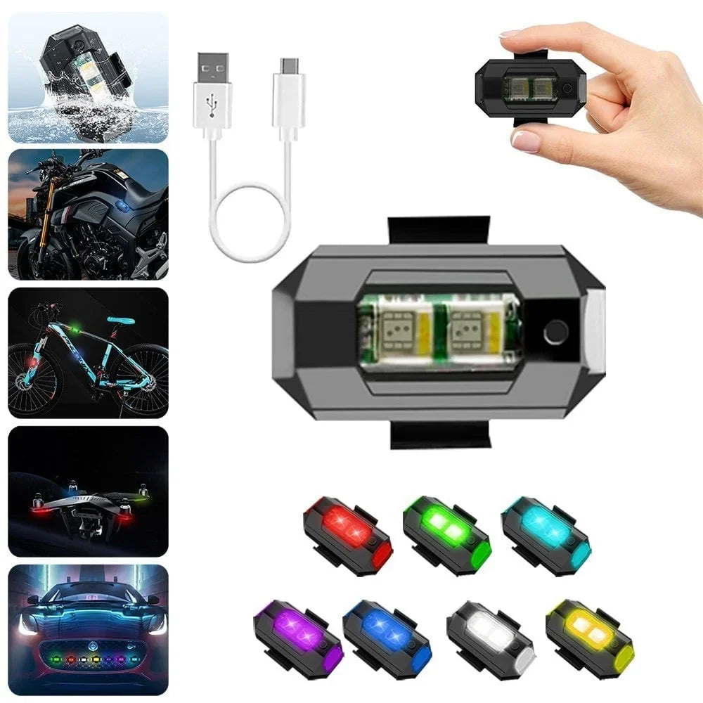 Lampy LED Antykolizyjne Do Motocykli – Bezpieczeństwo I Styl