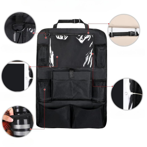 Auton takaistuimen järjestäjä — Tilava ja käytännöllinen säilytys