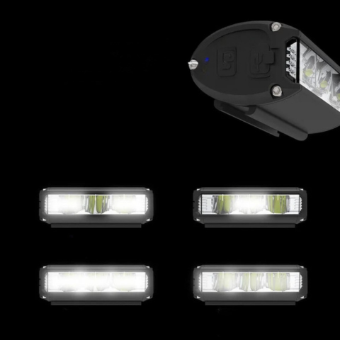 مصباح دراجة قابل للشحن - مقاوم للماء وفائق السطوع