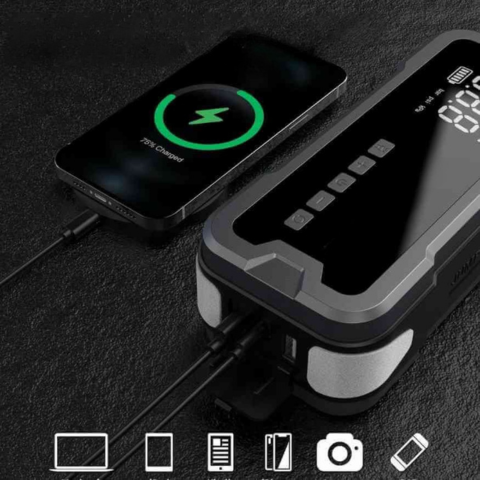 Intelligenter Auto-Starter – Tragbare und vielseitige Batterie