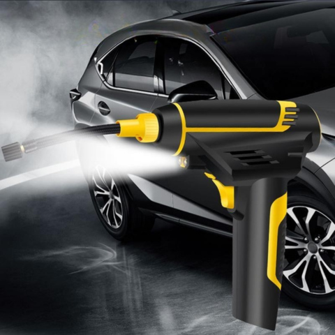 Compresor de Aire Portátil para Coche – Pantalla Digital y Luz LED