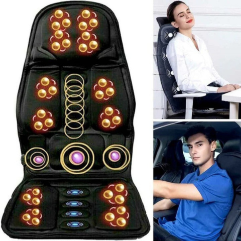 Vibrating Massage Cushion for Seat – Relieve Your Back with Ease