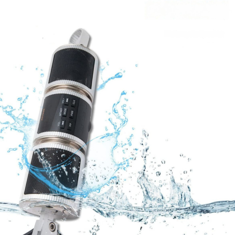 Bluetooth-högtalare för motorcykel – Vattentålig och lätt att installera