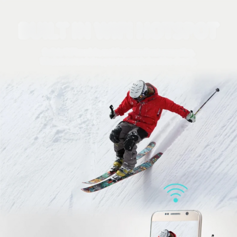 Mini Caméra Casque – Polyvalente Et Compacte