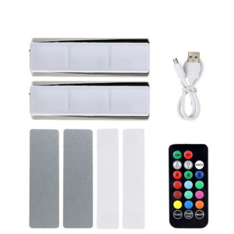 LED multicolorové osvetlenie pre interiér auta – diaľkové ovládanie