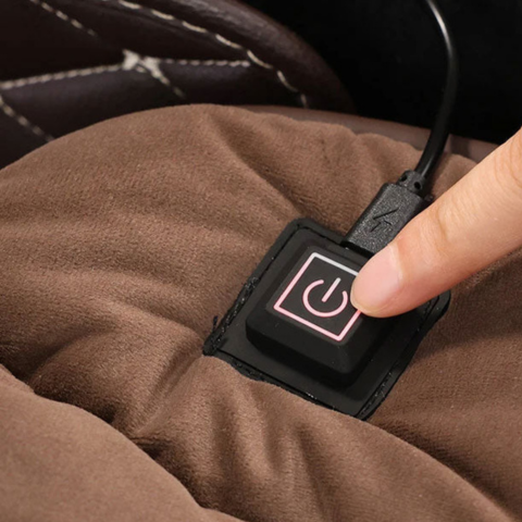 USB Car Seat Heating Cushion — Instant Comfort and Warmth
