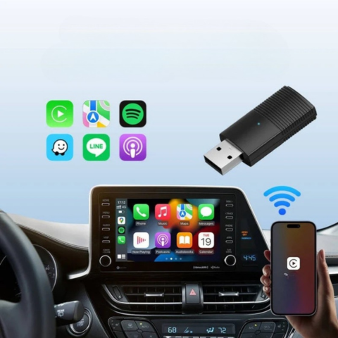 Bezdrôtový adaptér CarPlay – Automatické pripojenie pre OEM systémy