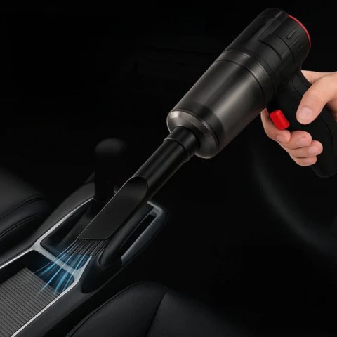 Bezdrátový automobilový vysavač 95000Pa — hloubkové a okamžité čištění
