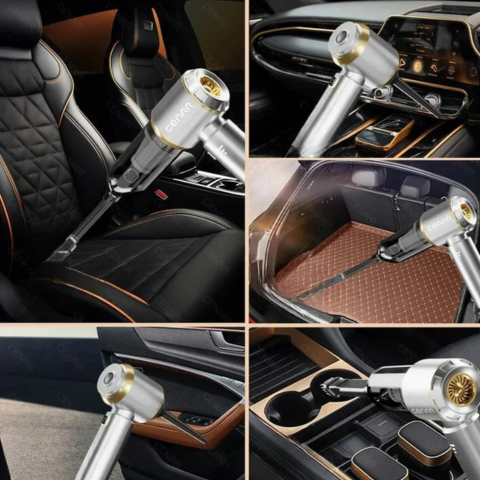 مكنسة كهربائية قوية للسيارة - أداء عالٍ وسهولة في الاستخدام