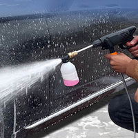 Bærbar højtryksrenser - hurtig vedligeholdelse og vandbesparende