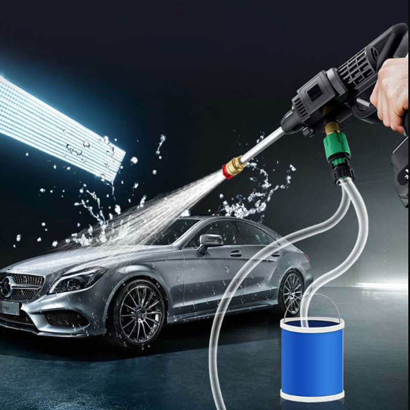 Bærbar højtryksrenser - hurtig vedligeholdelse og vandbesparende