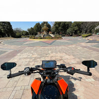Zrcátka na motocykly proti oslnění – univerzální, nastavitelná a sportovní design 