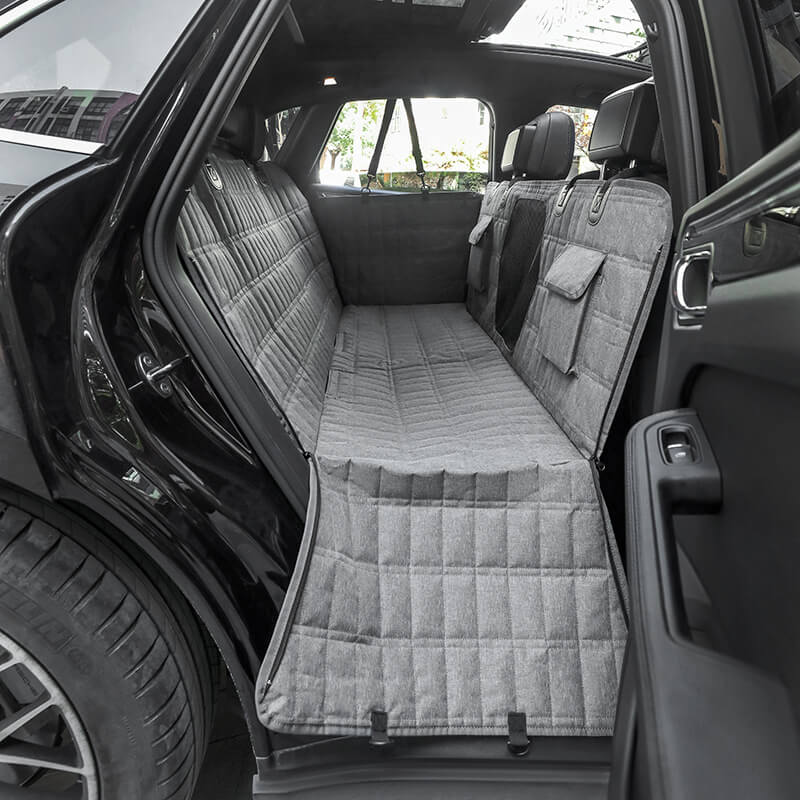 Koiran auton istuimen suojus - Täydellinen suoja ja helppo asennus