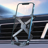 Support Téléphone Voiture Grille d’Aération – Rotation 360° & Verrouillage Automatique