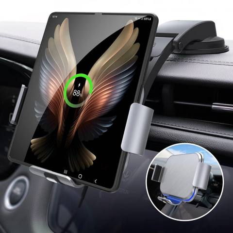 Ondersteuning Telefoon Auto – Bevestiging En Draadloos Opladen Ingebouwd 