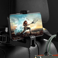 Suport telefon și sac pentru suportul de cap – 2 în 1 practic 