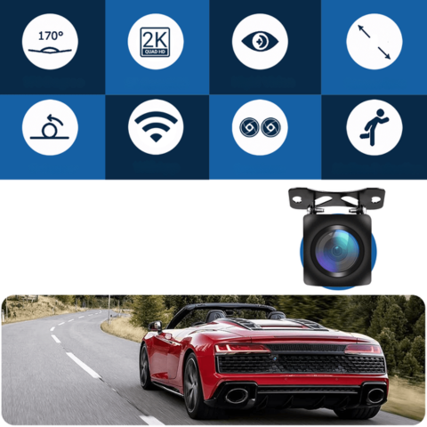 Wi-Fi-yhteyden kautta kytketty dashcam – Selkeät ja tarkat tallenteet 