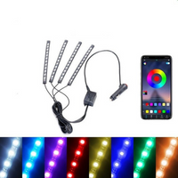 LED Ambient Billys – Flerfargede Lydreaktive Lys 