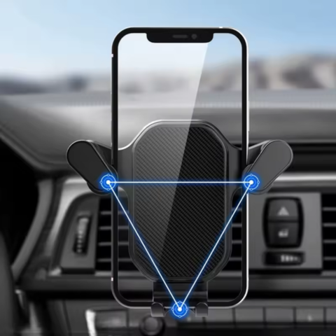 Soporte Teléfono Coche – Fijación Rejilla de Ventilación Ultra Estable 
