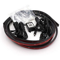 طقم LED نيون للسيارة — إضاءة أسفل الهيكل متعددة الألوان 