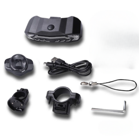 Multifunktions-Fahrrad-Rücklicht - Blinker, Bremse & Alarm