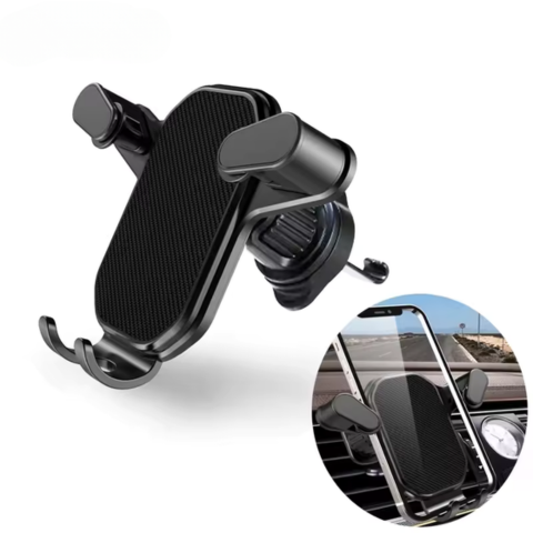Soporte Teléfono Coche – Fijación Rejilla de Ventilación Ultra Estable 