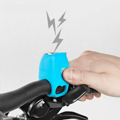 Mini Klaxon Til Cykel – Forskellige Lyde Og Vandtæt Design 
