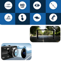 Dashcam Vorne und Hinten — Klare und Präzise Aufnahmen 