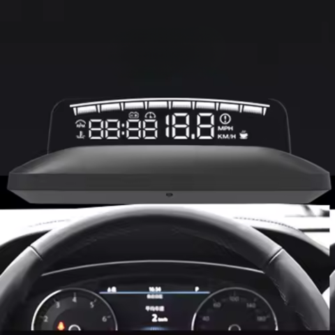 Pantalla de Cabeza Alta Para Coche – Velocidad y Datos en Tiempo Real 