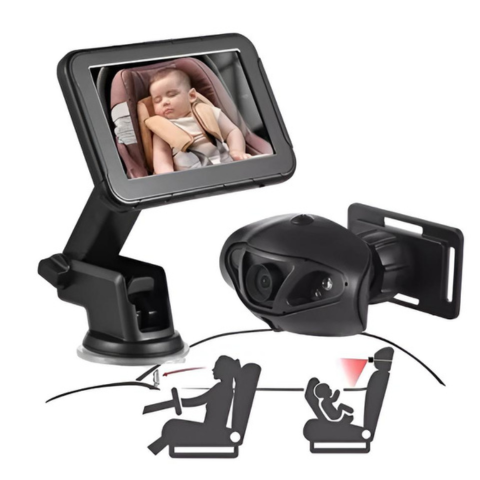Auto-Kamera für Babys — Sicherheit und Ruhe beim Fahren 