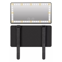 LED Peili Aurinkosuojassa Autolle – Säädettävä ja Latausmahdollisuus 