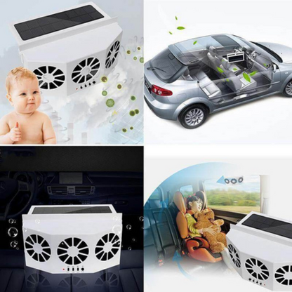 Zonneventilator Voor Auto – Ideaal In De Zomer 