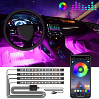 LED Ambient Billys – Flerfargede Lydreaktive Lys 