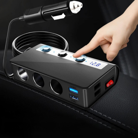 Car Charger Adapter – Versatile and Fast Charging 