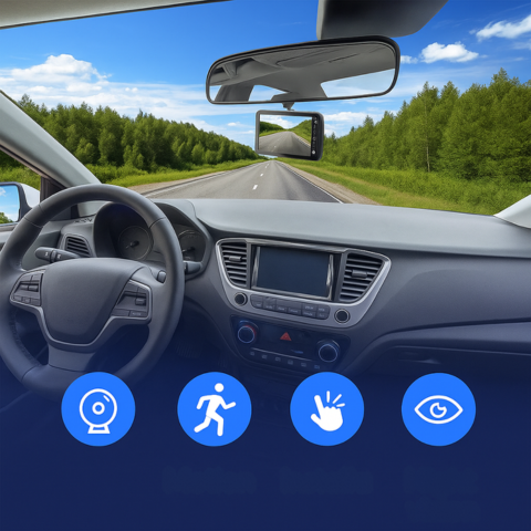 Dashcam Vorne und Hinten — Klare und Präzise Aufnahmen 