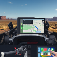 Systém navigace motocyklu — snadné a multifunkční ovládání 