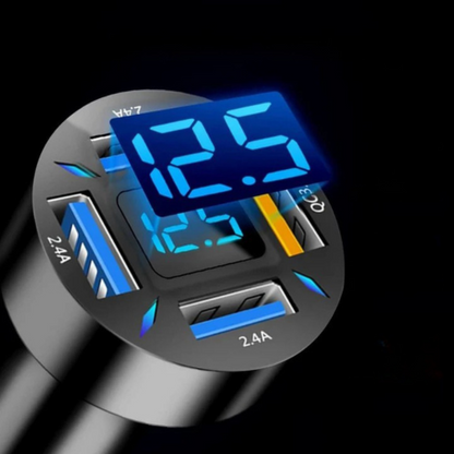Încărcător universal pentru bricheta mașinii și multi-USB 