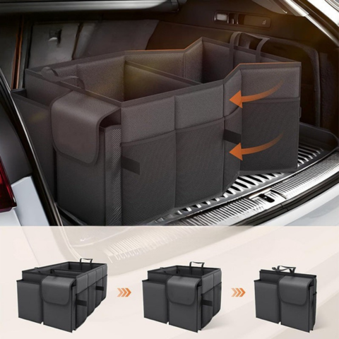 Auto Koffer Organizer — Opvouwbaar en Praktisch 
